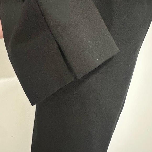 Quince Black Ankle-Length Ultra-Stretch Ponte Pintuck Ankle Pants - Picture 5 of 8